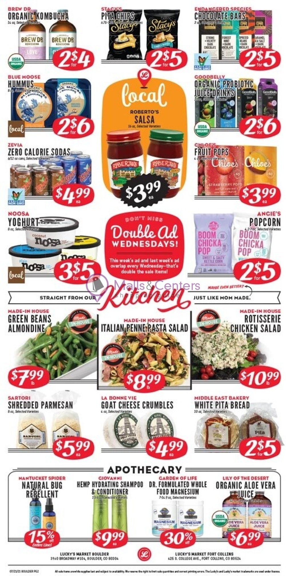 Lucky's Market Weekly ad valid from 07/22/2021 to 07/28/2021 - MallsCenters
