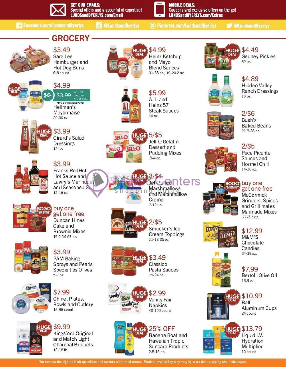 Weekly ad for Lunds & Byerlys valid: 05/25/2023 - 05/31/2023, page 3 Weekly ad for Lunds & Byerlys valid: 05/25/2023 - 05/31/2023, page 3