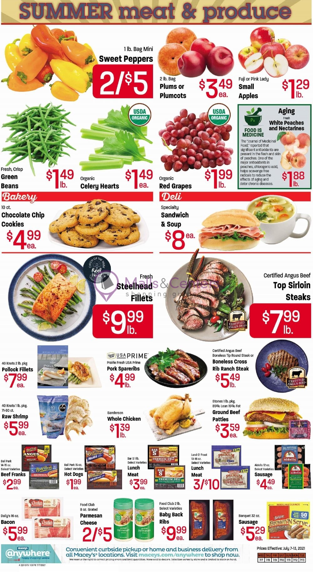 Maceys Weekly Ad sales & flyers specials MallsCenters