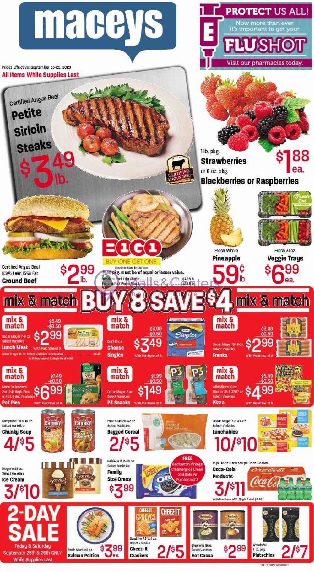 Maceys Weekly ad valid from 09/23/2020 to 09/29/2020 MallsCenters