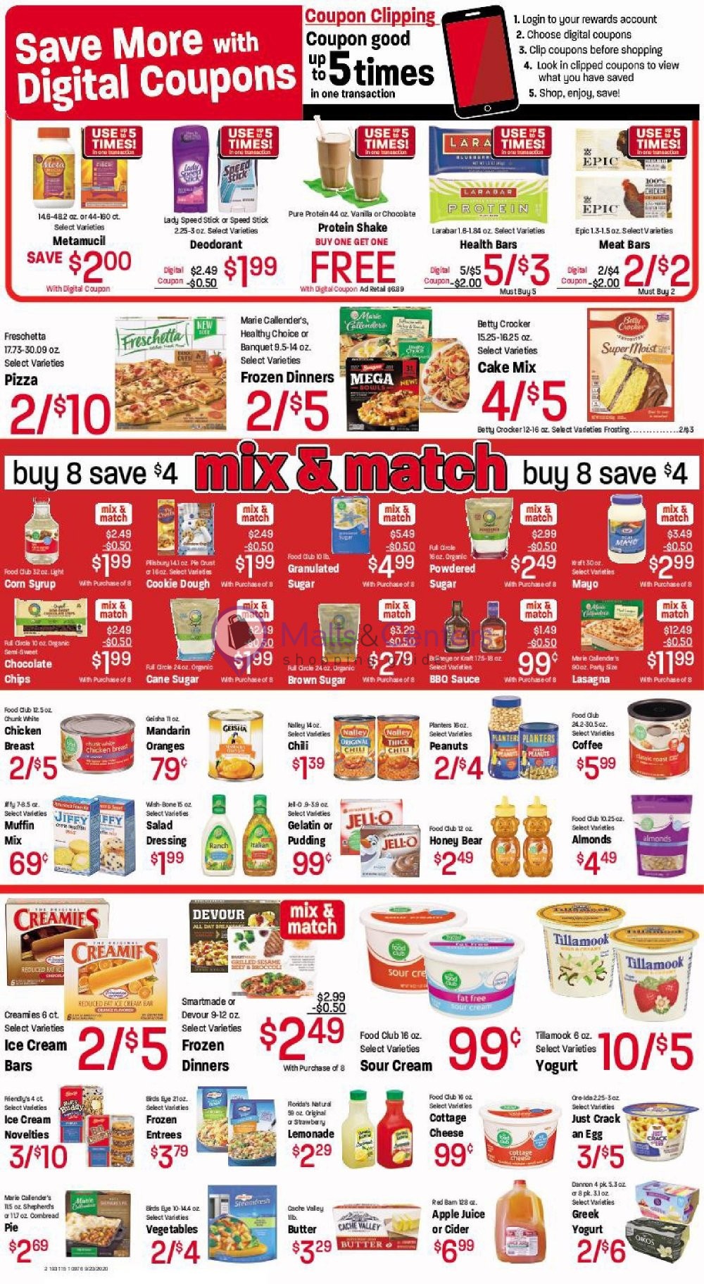 Maceys Weekly ad valid from 09/23/2020 to 09/29/2020 MallsCenters