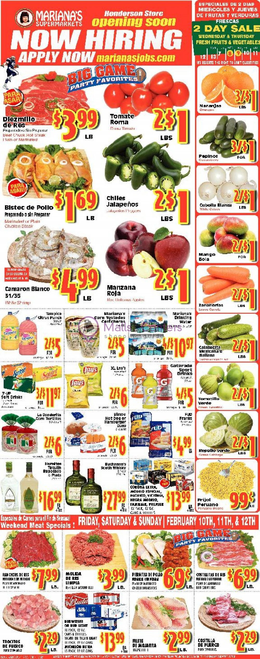 Mariana's Supermarkets Weekly ad valid from 02/07/2023 to 02/13/2023