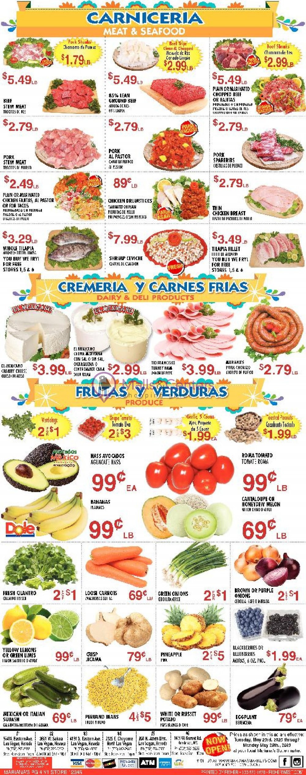 Weekly ad for Mariana's Supermarkets valid: 05/23/2023 - 05/29/2023, page 4