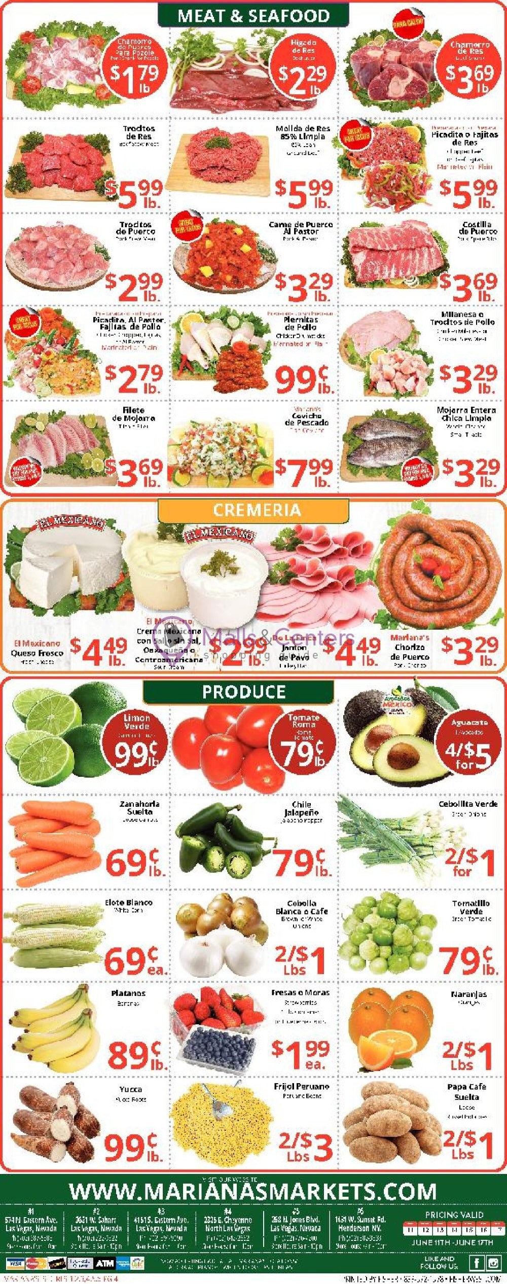 Weekly ad for Mariana's Supermarkets valid: 06/11/2024 - 06/17/2024, page 4