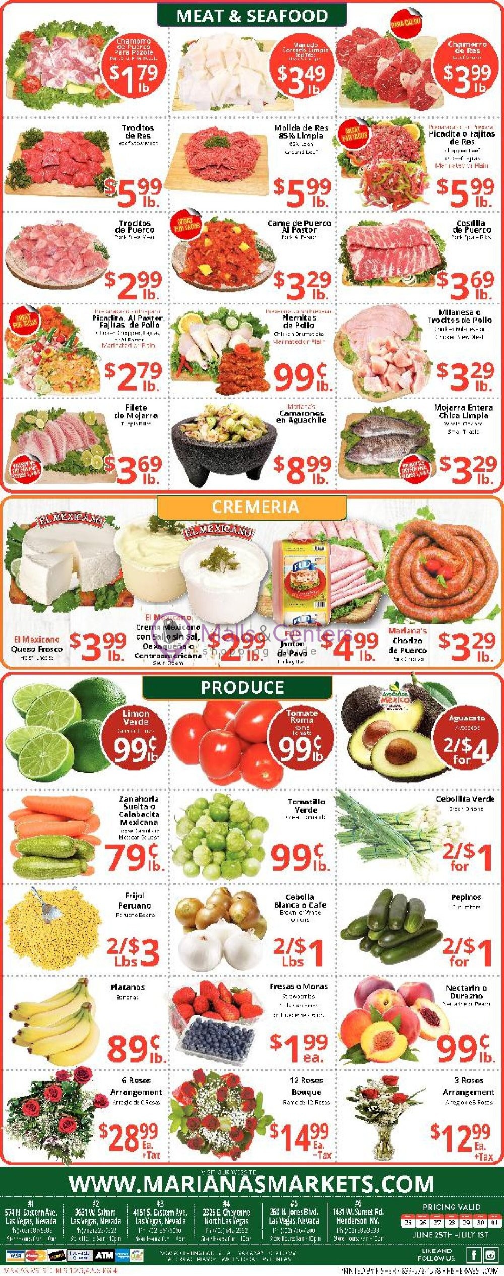 Weekly ad for Mariana's Supermarkets valid: 06/25/2024 - 07/01/2024, page 4