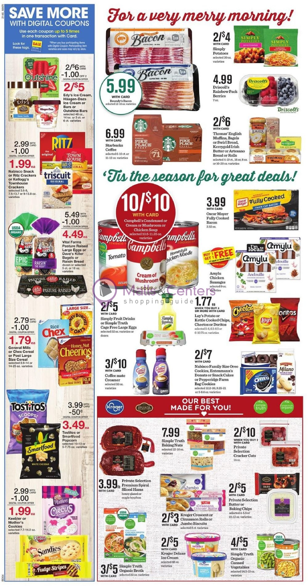Mariano’s Weekly ad valid from 12/15/2021 to 12/28/2021 - MallsCenters