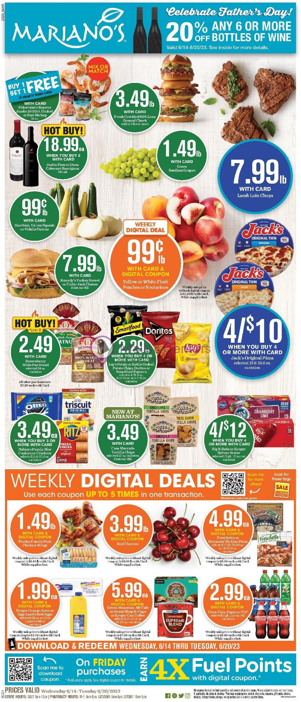 Mariano’s Weekly ad valid from 06/14/2023 to 06/20/2023 - MallsCenters