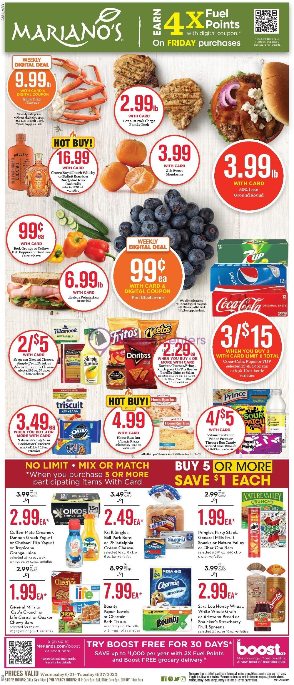 Mariano’s Weekly ad valid from 06/21/2023 to 06/27/2023 - MallsCenters
