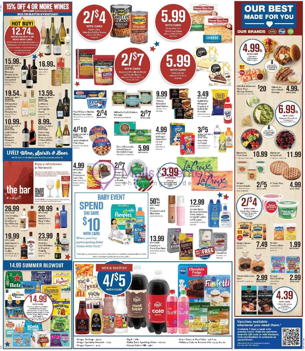 Weekly ad for Mariano’s valid: 06/26/2024 - 07/04/2024, page 7 Weekly ad for Mariano’s valid: 06/26/2024 - 07/04/2024, page 7