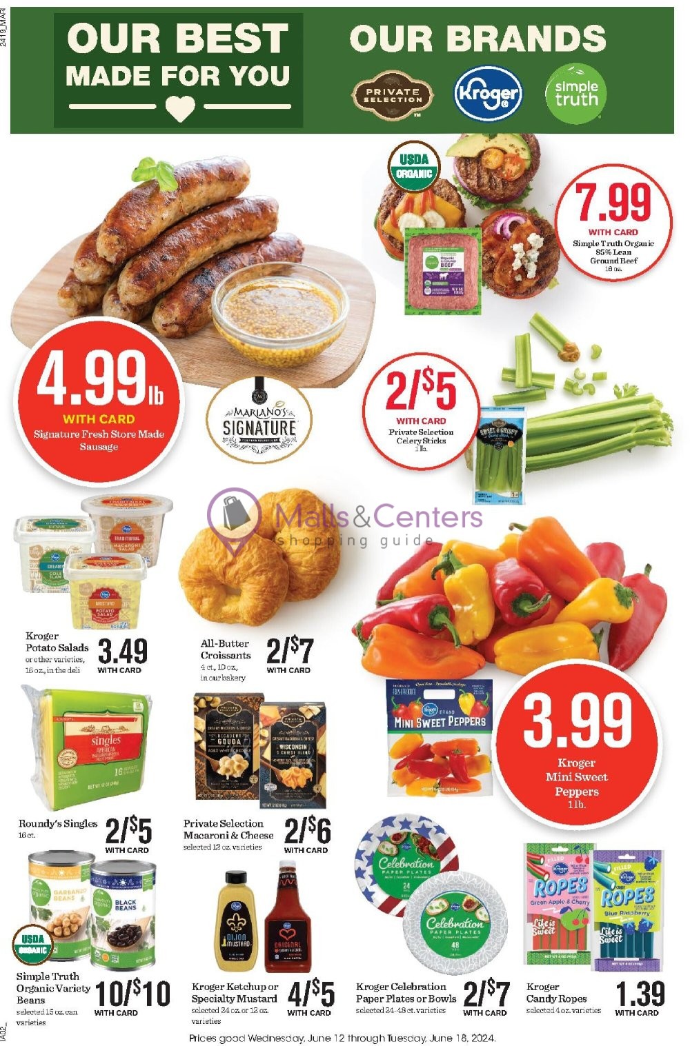 Weekly ad for Mariano’s valid: 06/12/2024 - 06/18/2024, page 9 Weekly ad for Mariano’s valid: 06/12/2024 - 06/18/2024, page 9