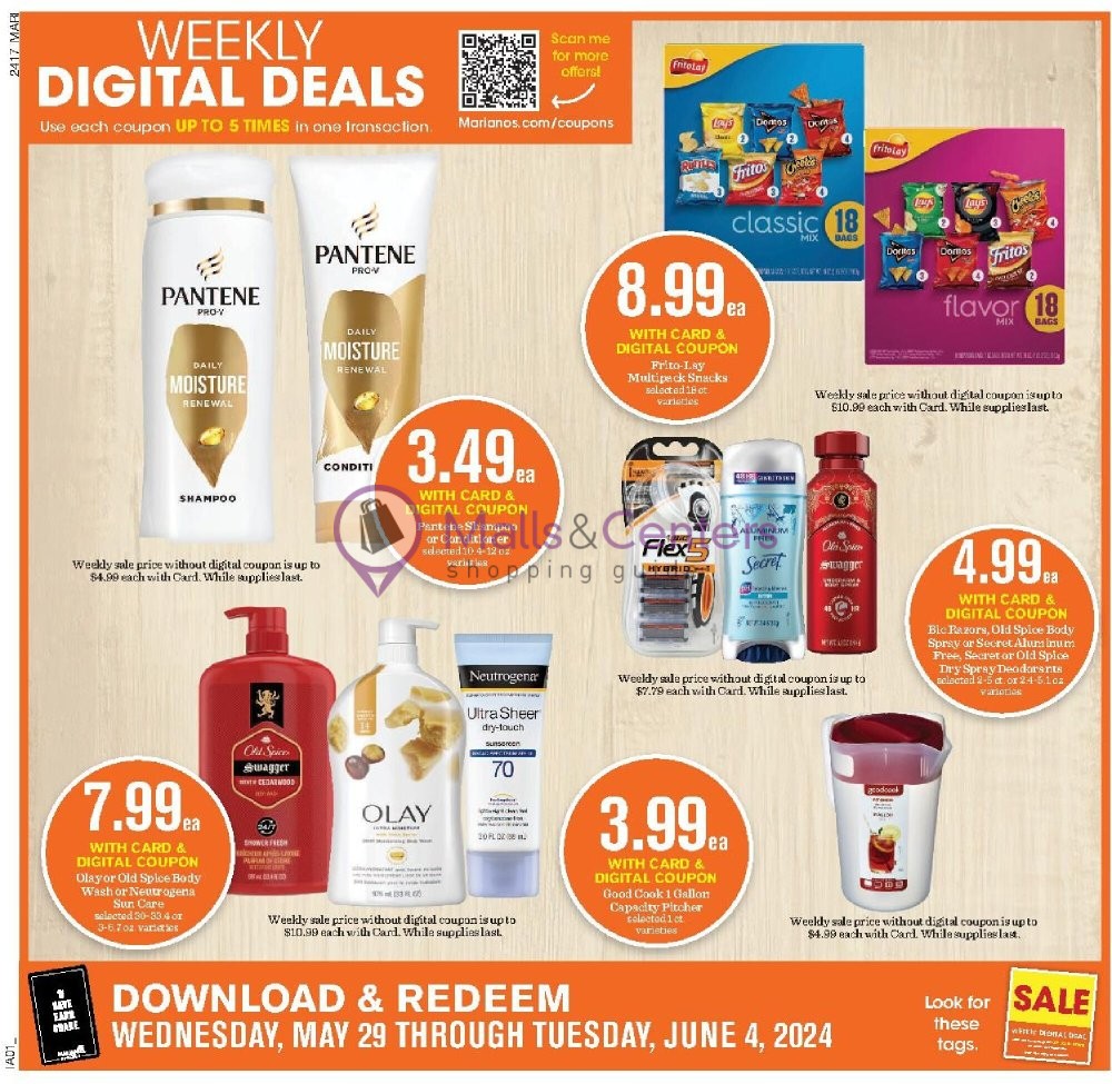 Weekly ad for Mariano’s valid: 05/29/2024 - 06/04/2024, page 4 Weekly ad for Mariano’s valid: 05/29/2024 - 06/04/2024, page 4