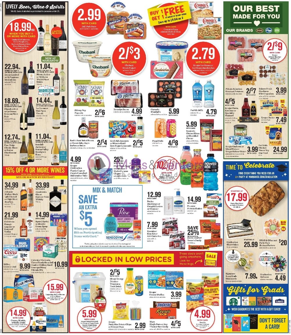 Weekly ad for Mariano’s valid: 05/29/2024 - 06/04/2024, page 9 Weekly ad for Mariano’s valid: 05/29/2024 - 06/04/2024, page 9