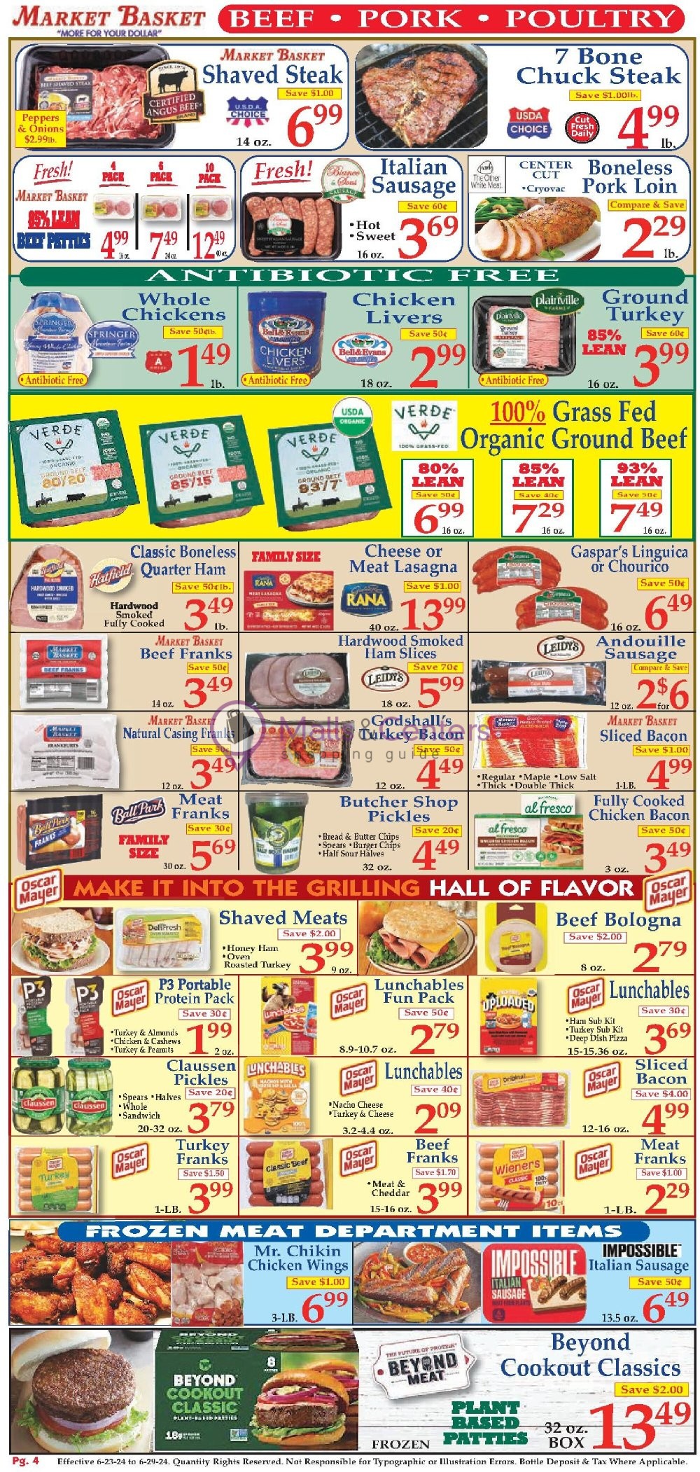 Weekly ad for Market Basket valid: 06/23/2024 - 06/29/2024, page 4