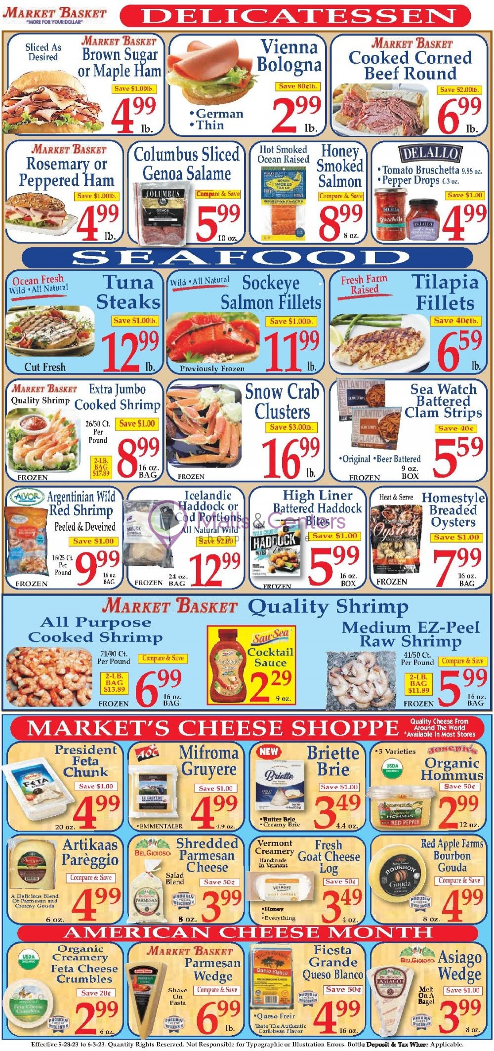 Market Basket Weekly ad valid from 05/28/2023 to 06/03/2023 MallsCenters