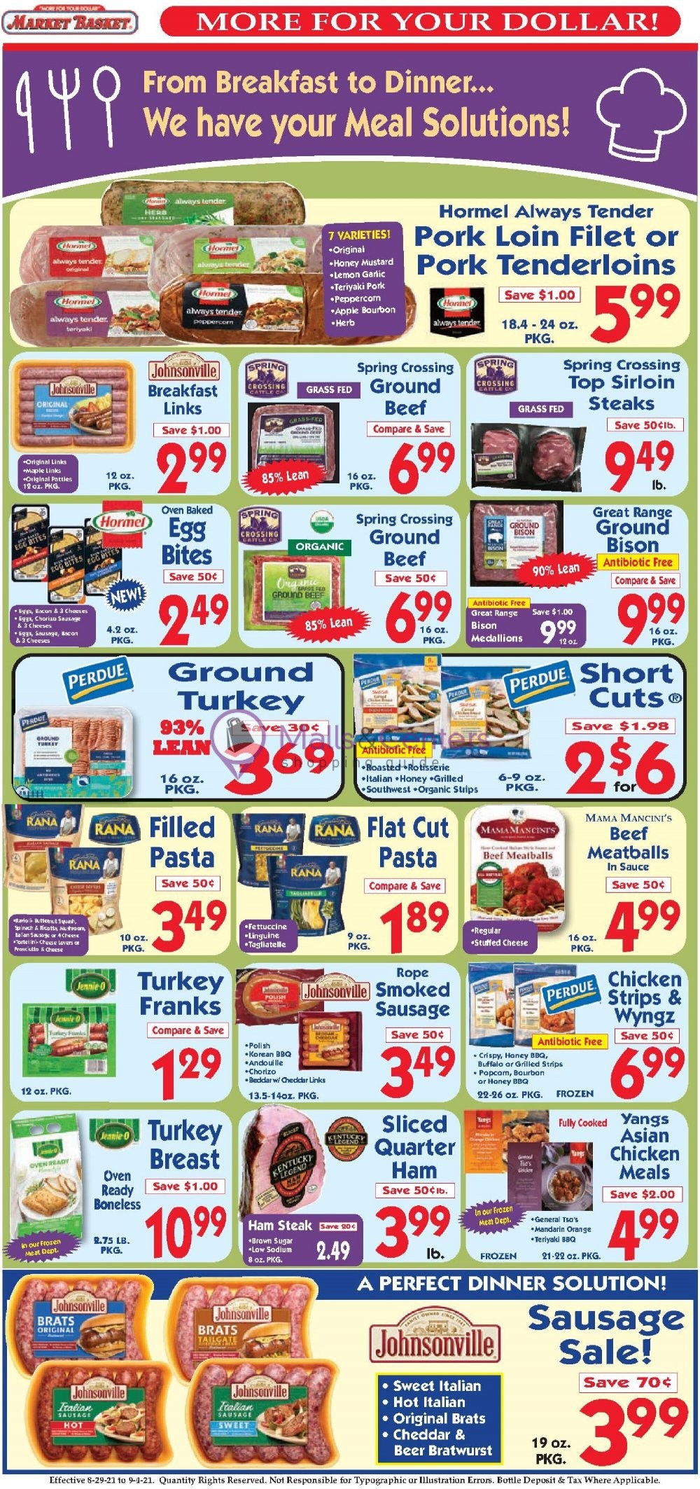 Market Basket Weekly Ad sales & flyers specials MallsCenters