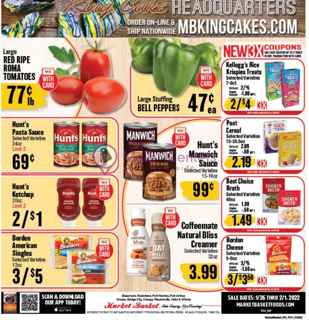 Market Basket Foods Weekly ad valid from 01/26/2022 to 02/01/2022