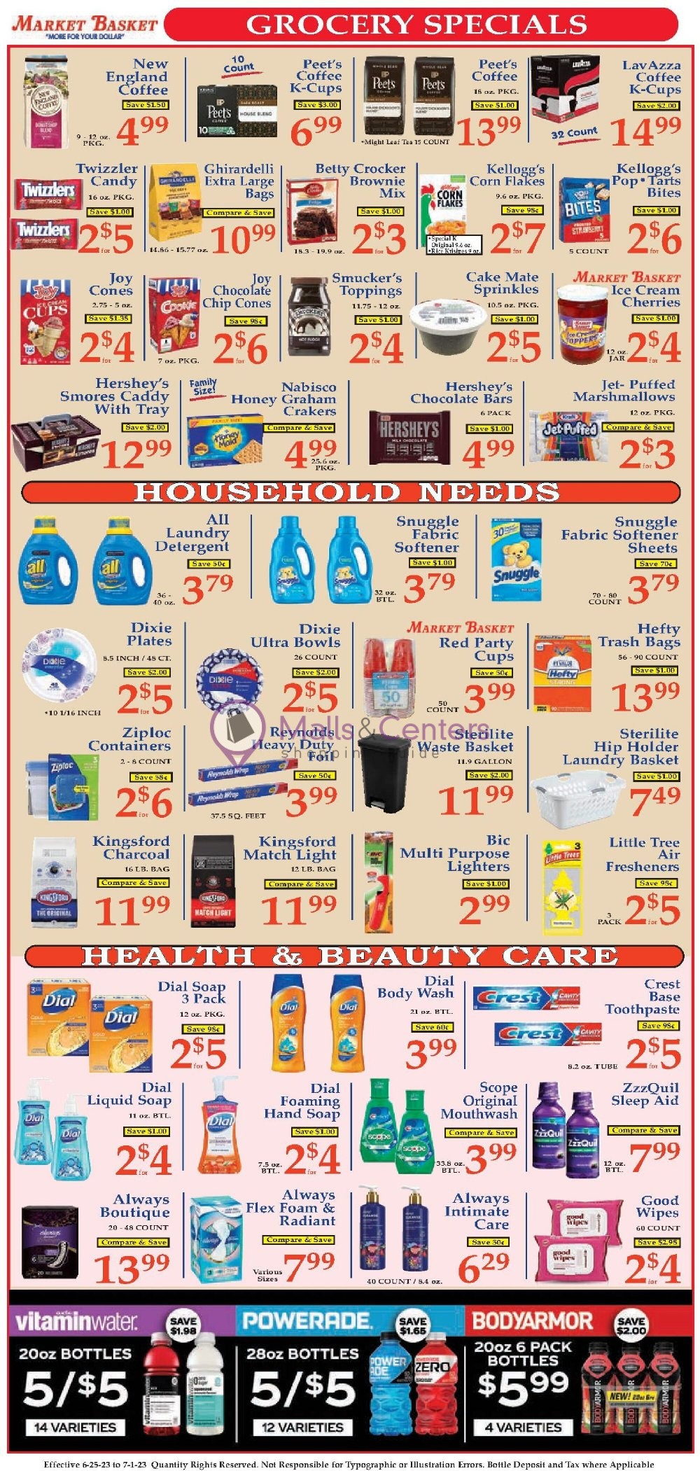 Market Basket Weekly Ad sales & flyers specials MallsCenters