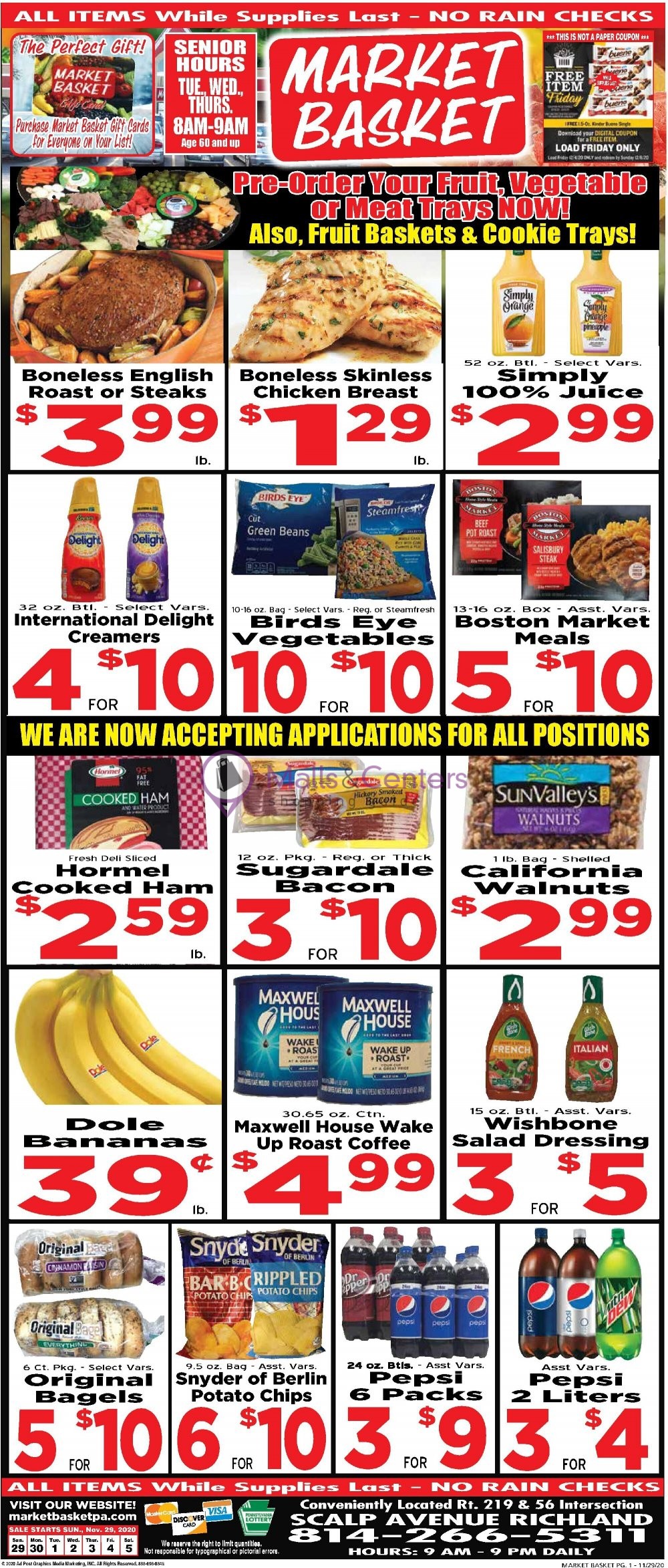 Market Basket PA Weekly Ad sales & flyers specials MallsCenters