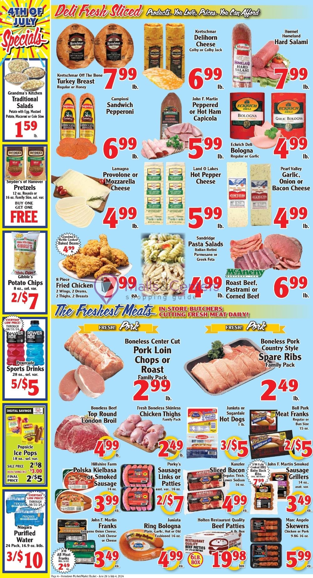 Weekly ad for Market Basket PA valid: 06/28/2024 - 07/04/2024, page 4