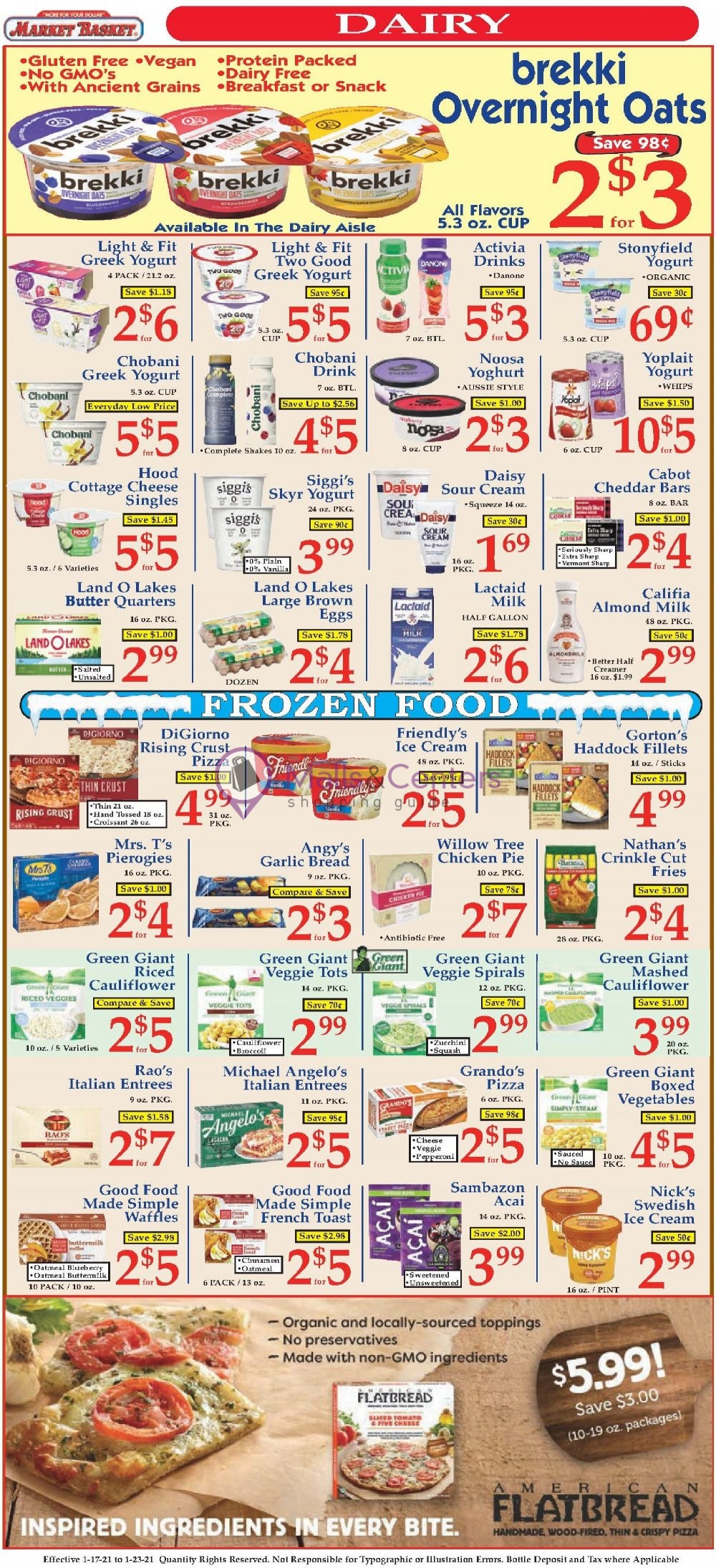 Market Basket Weekly ad valid from 01/17/2021 to 01/23/2021 MallsCenters