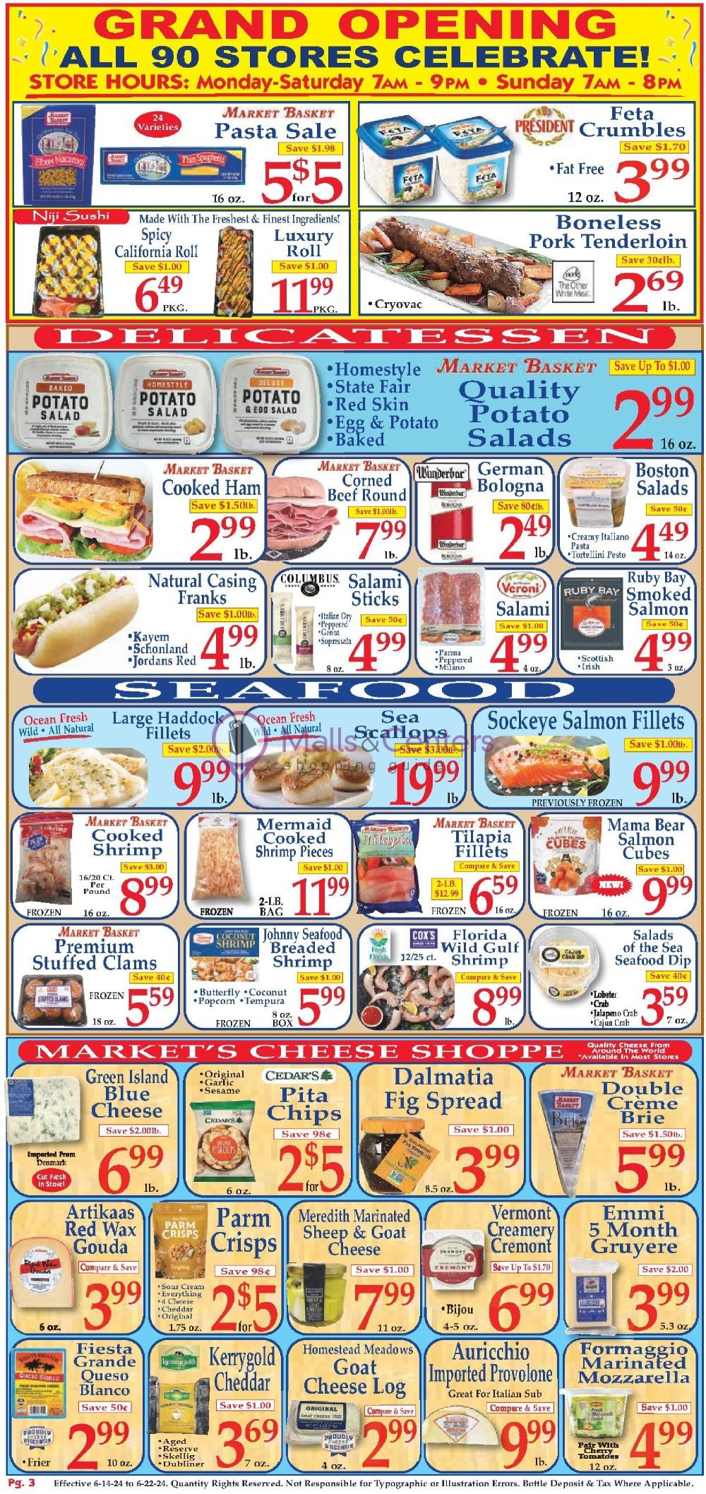 Weekly ad for Market Basket valid: 06/14/2024 - 06/22/2024, page 3