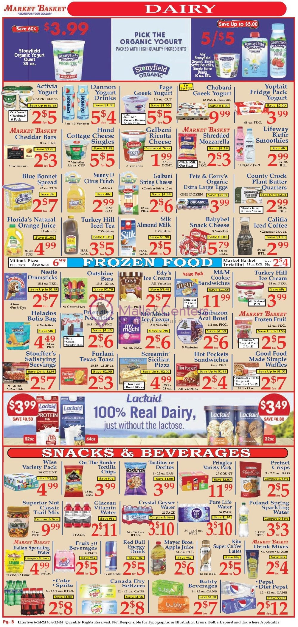 Weekly ad for Market Basket valid: 06/14/2024 - 06/22/2024, page 5