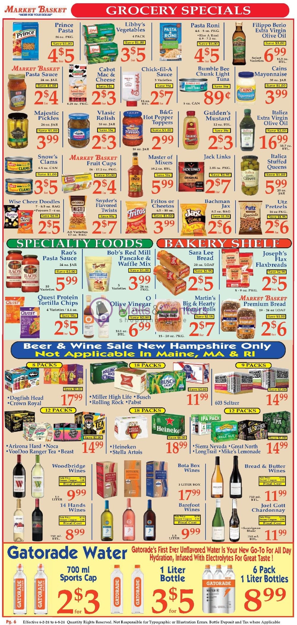 Weekly ad for Market Basket valid: 06/02/2024 - 06/08/2024, page 6