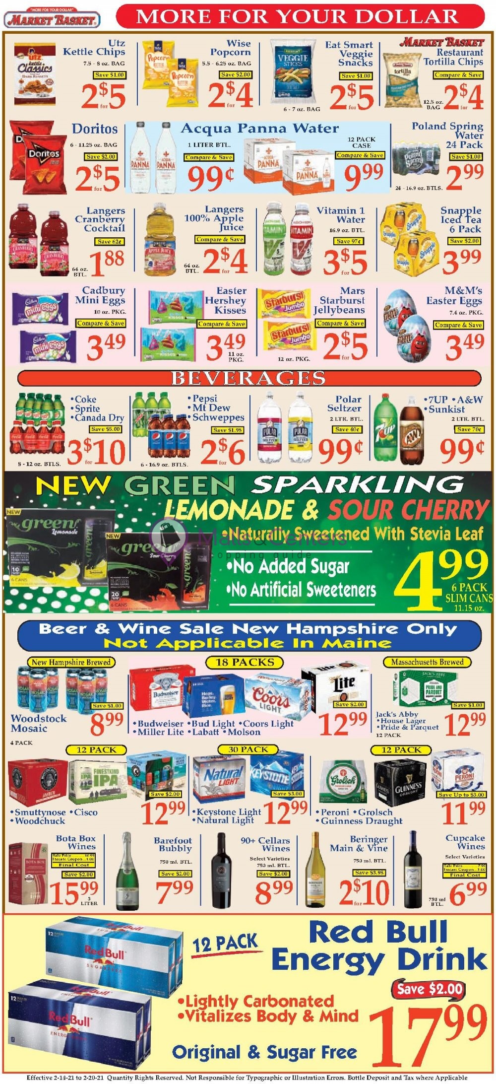 Market Basket Weekly Ad sales & flyers specials MallsCenters