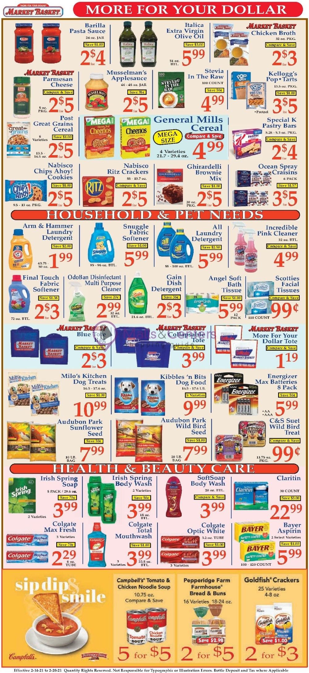 Market Basket Weekly Ad sales & flyers specials MallsCenters