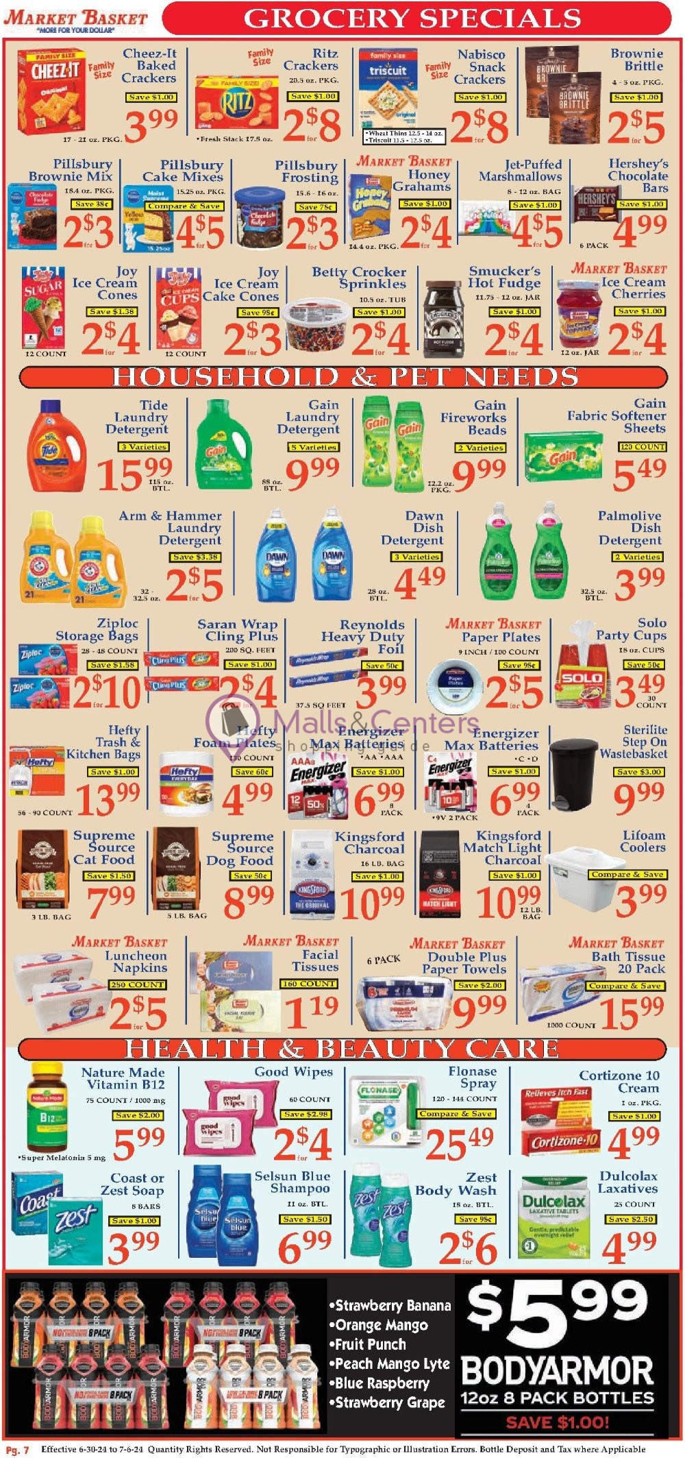 Weekly ad for Market Basket valid: 06/30/2024 - 07/06/2024, page 7