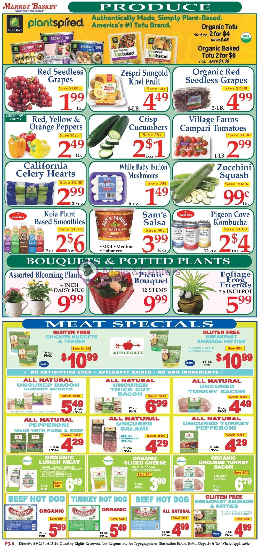Weekly ad for Market Basket valid: 06/09/2024 - 06/15/2024, page 2