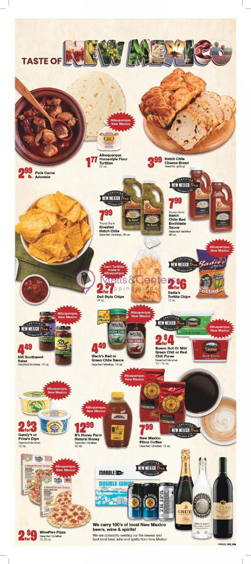 Market street weekly ad sales flyers specials mallscenters