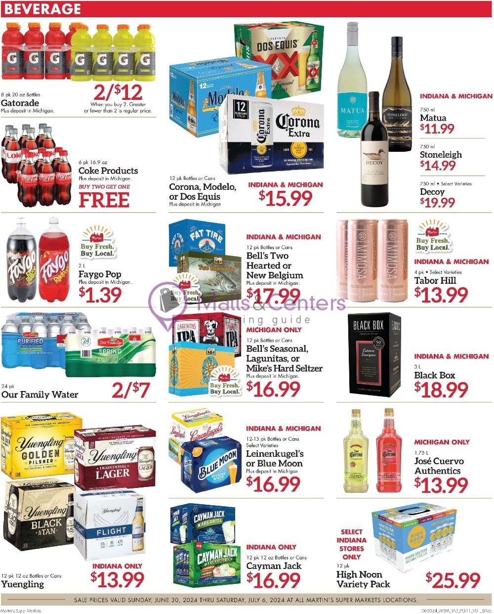 Weekly ad for Martin's Supermarket valid: 06/30/2024 - 07/06/2024, page 11