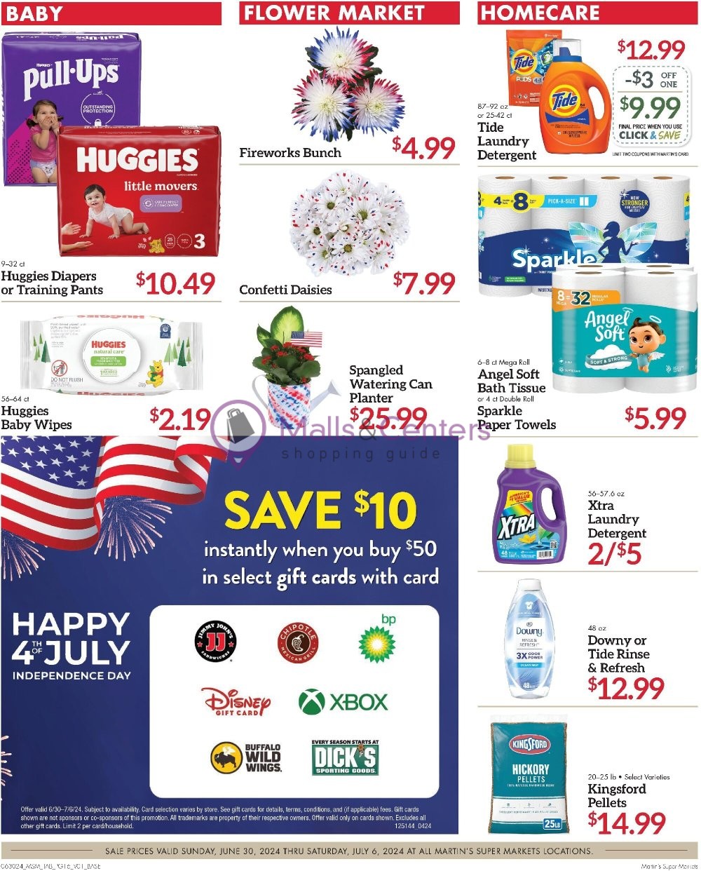 Weekly ad for Martin's Supermarket valid: 06/30/2024 - 07/06/2024, page 16