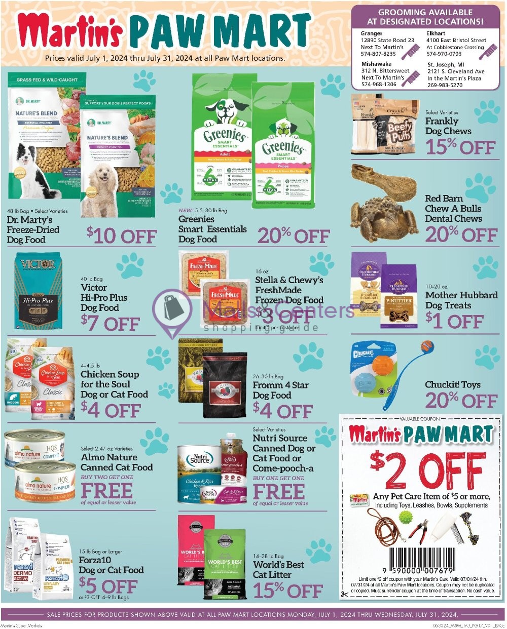 Weekly ad for Martin's Supermarket valid: 06/30/2024 - 07/06/2024, page 17