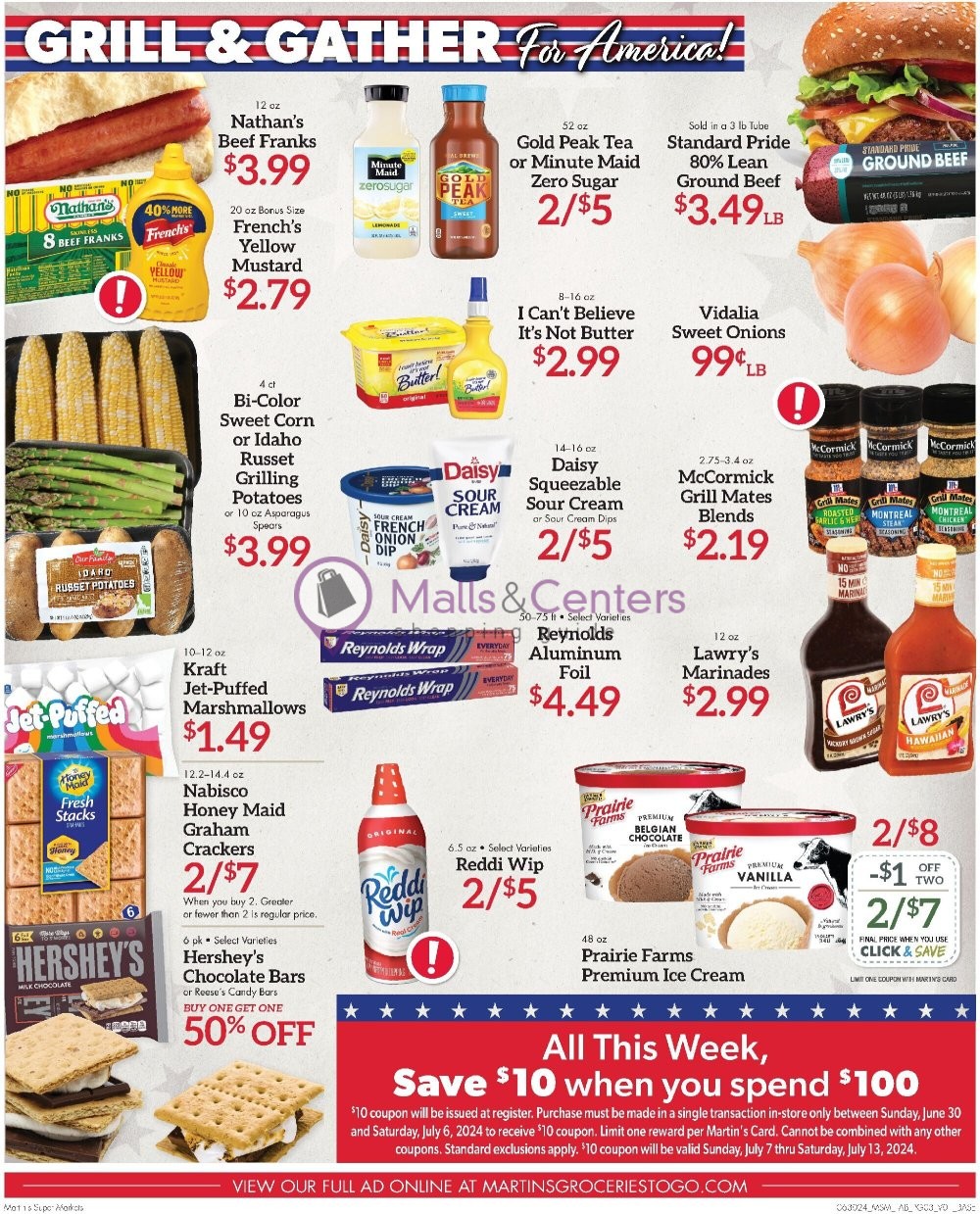 Weekly ad for Martin's Supermarket valid: 06/30/2024 - 07/06/2024, page 3
