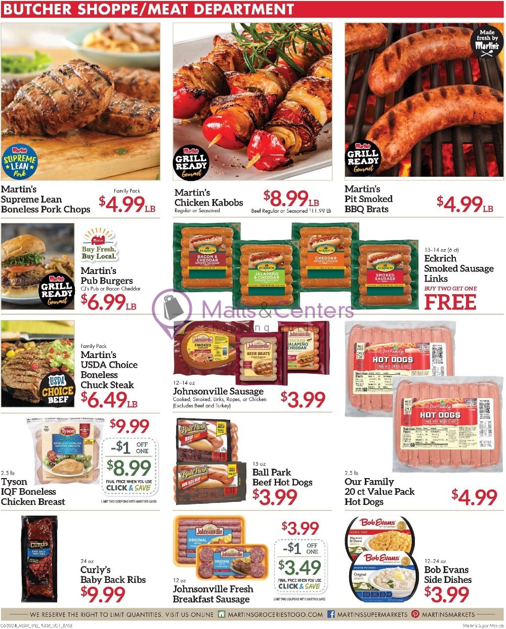 Weekly ad for Martin's Supermarket valid: 06/30/2024 - 07/06/2024, page 6
