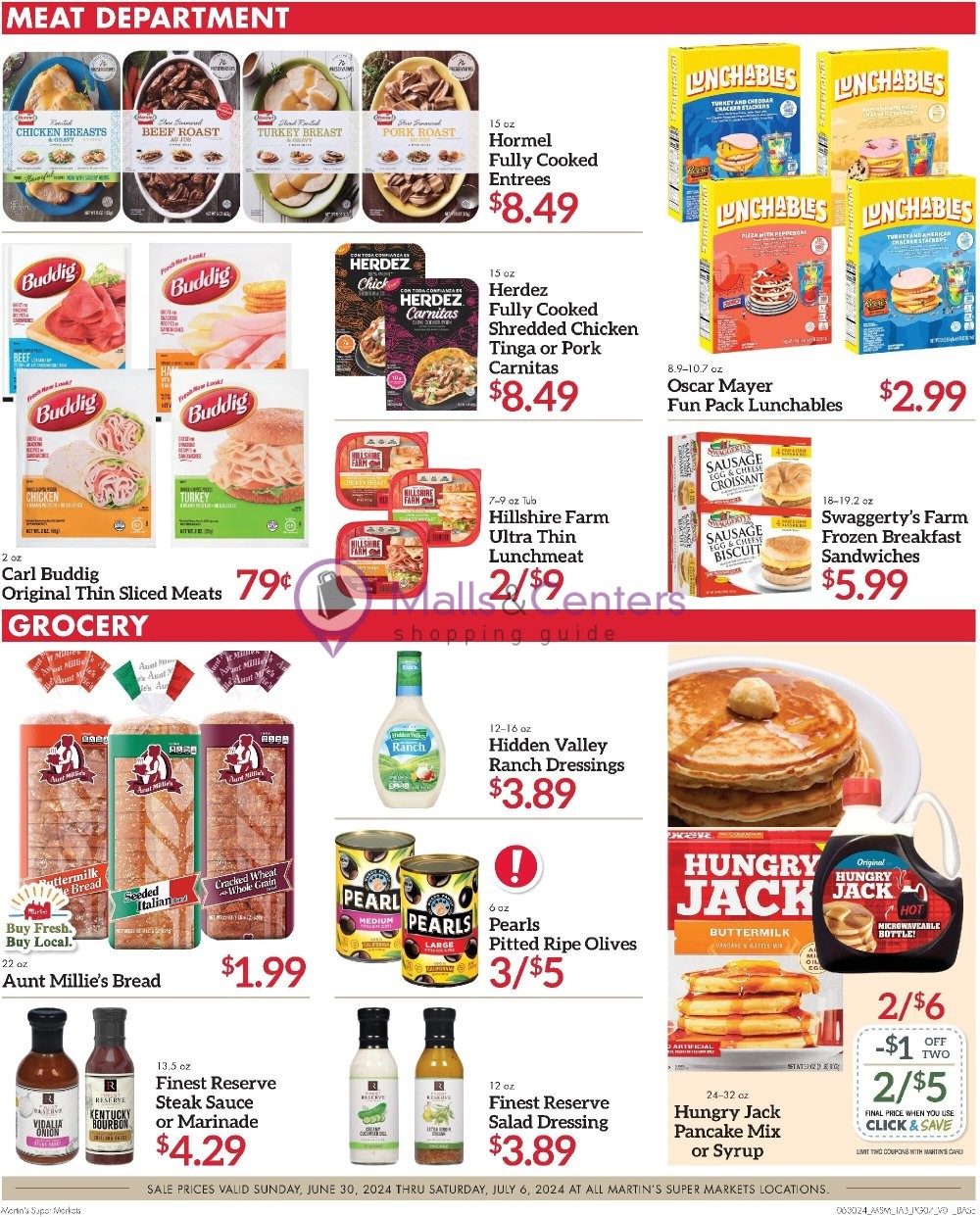 Weekly ad for Martin's Supermarket valid: 06/30/2024 - 07/06/2024, page 7