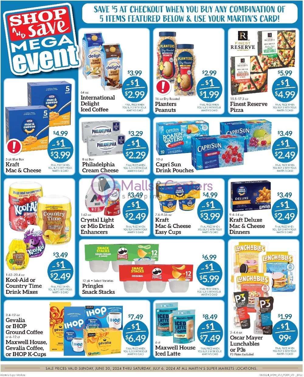 Weekly ad for Martin's Supermarket valid: 06/30/2024 - 07/06/2024, page 9