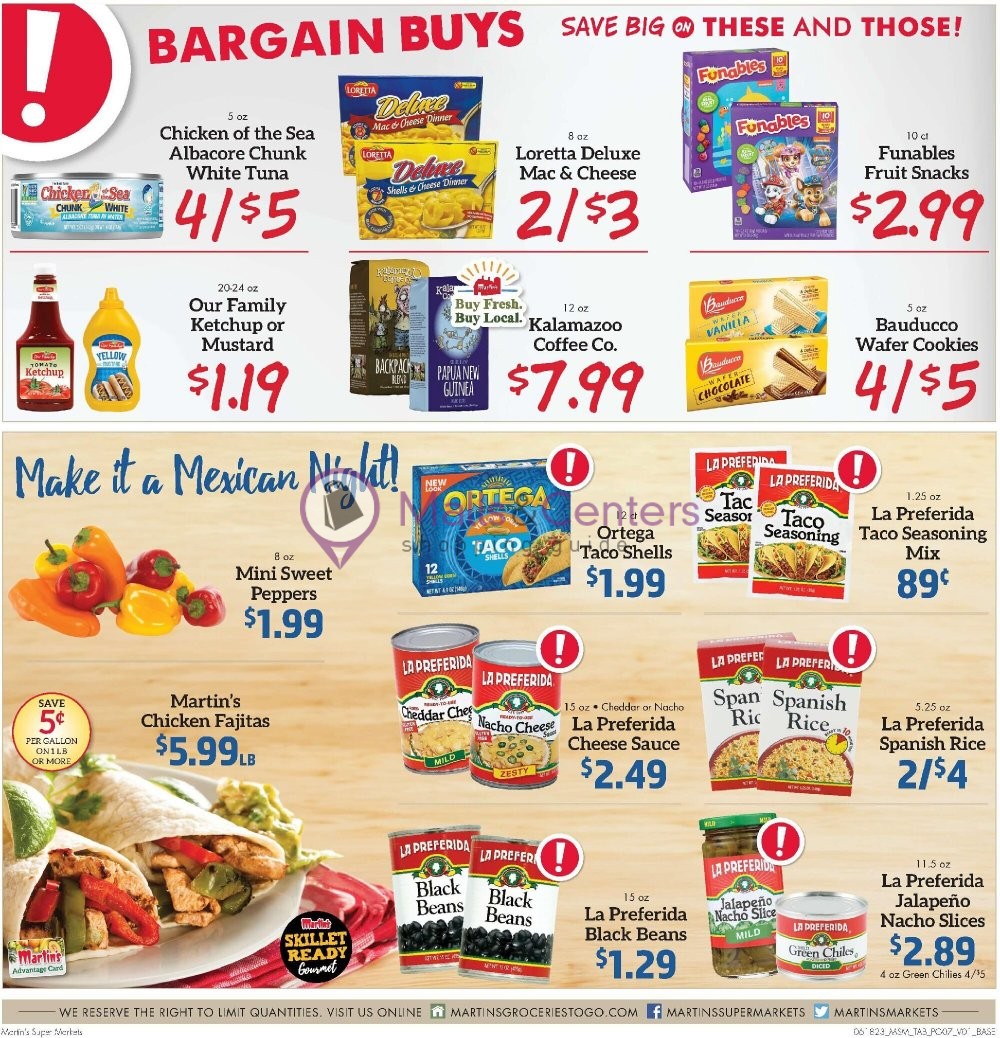 Martin's Supermarket Weekly ad valid from 06/18/2023 to 06/24/2023