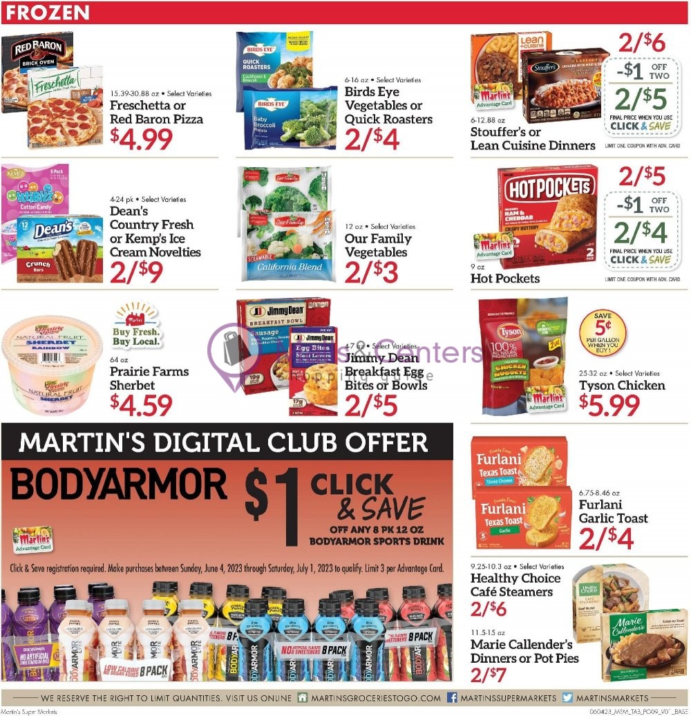 Martin's Supermarket Weekly ad valid from 06/04/2023 to 06/10/2023
