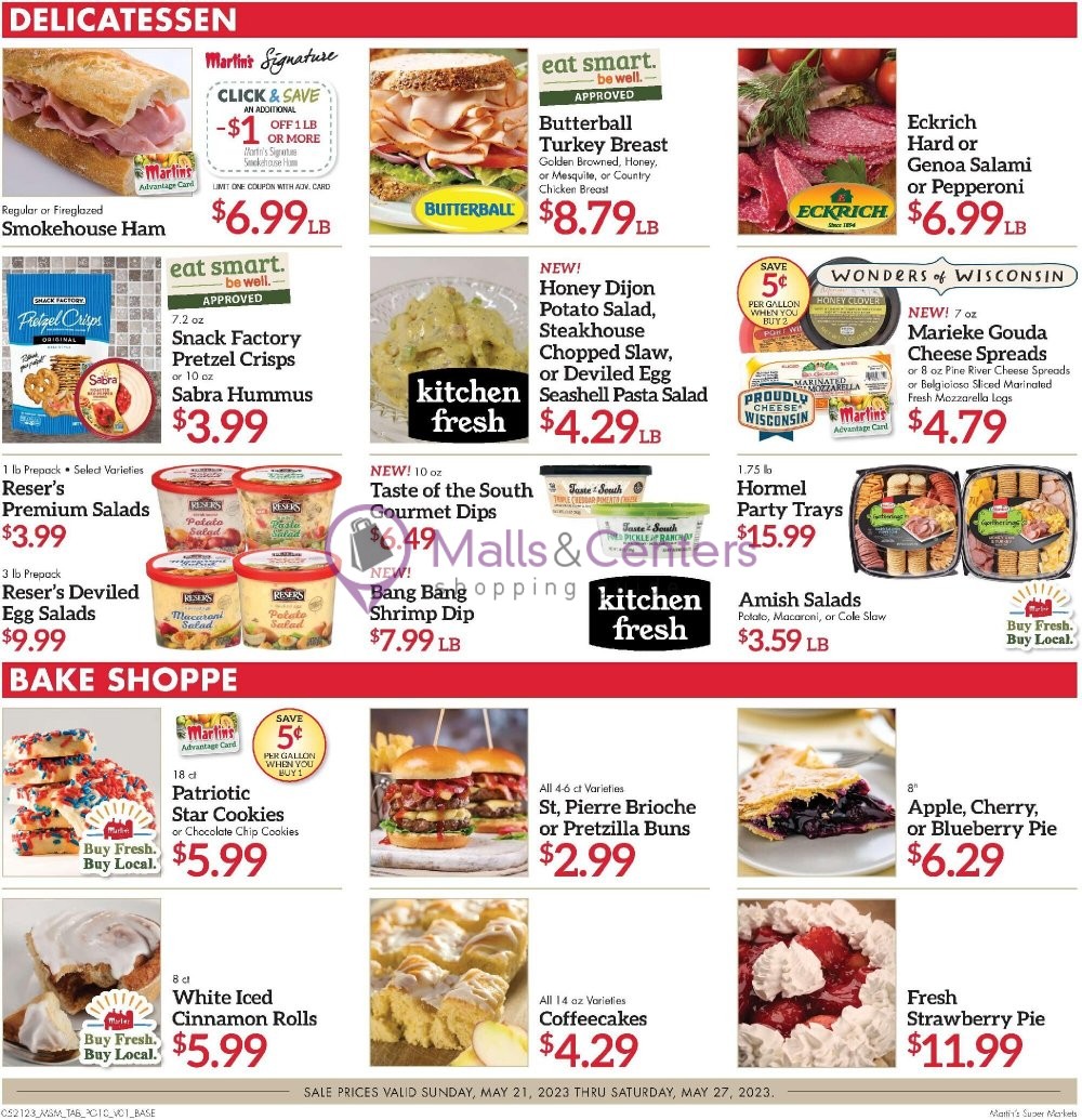 Weekly ad for Martin's Supermarket valid: 05/21/2023 - 05/27/2023, page 10