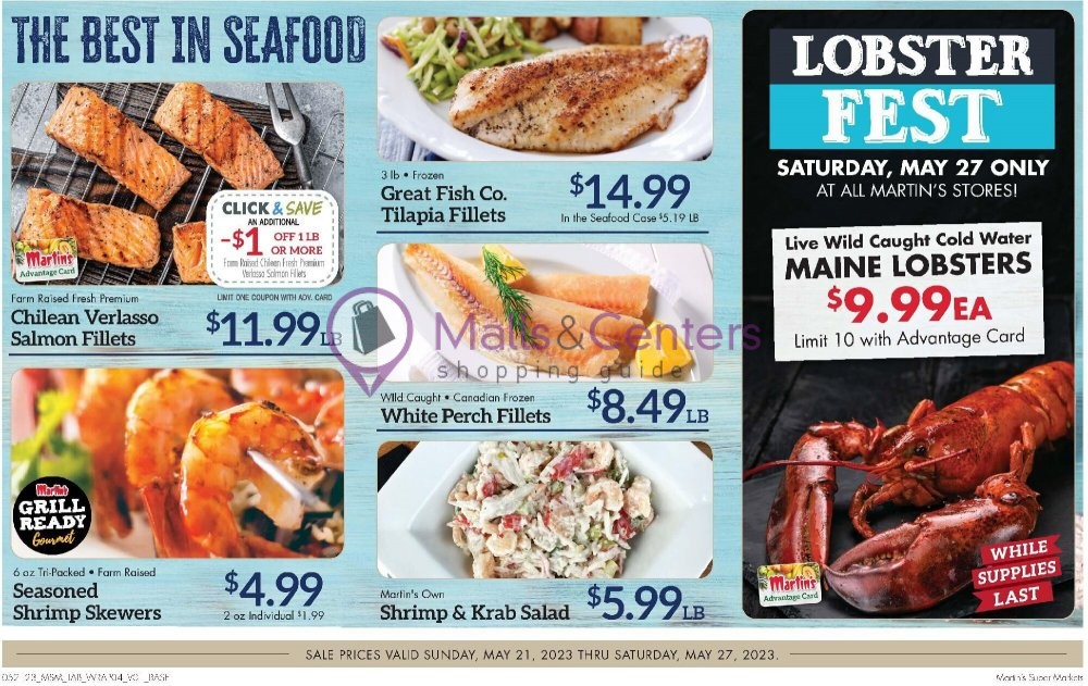 Weekly ad for Martin's Supermarket valid: 05/21/2023 - 05/27/2023, page 16