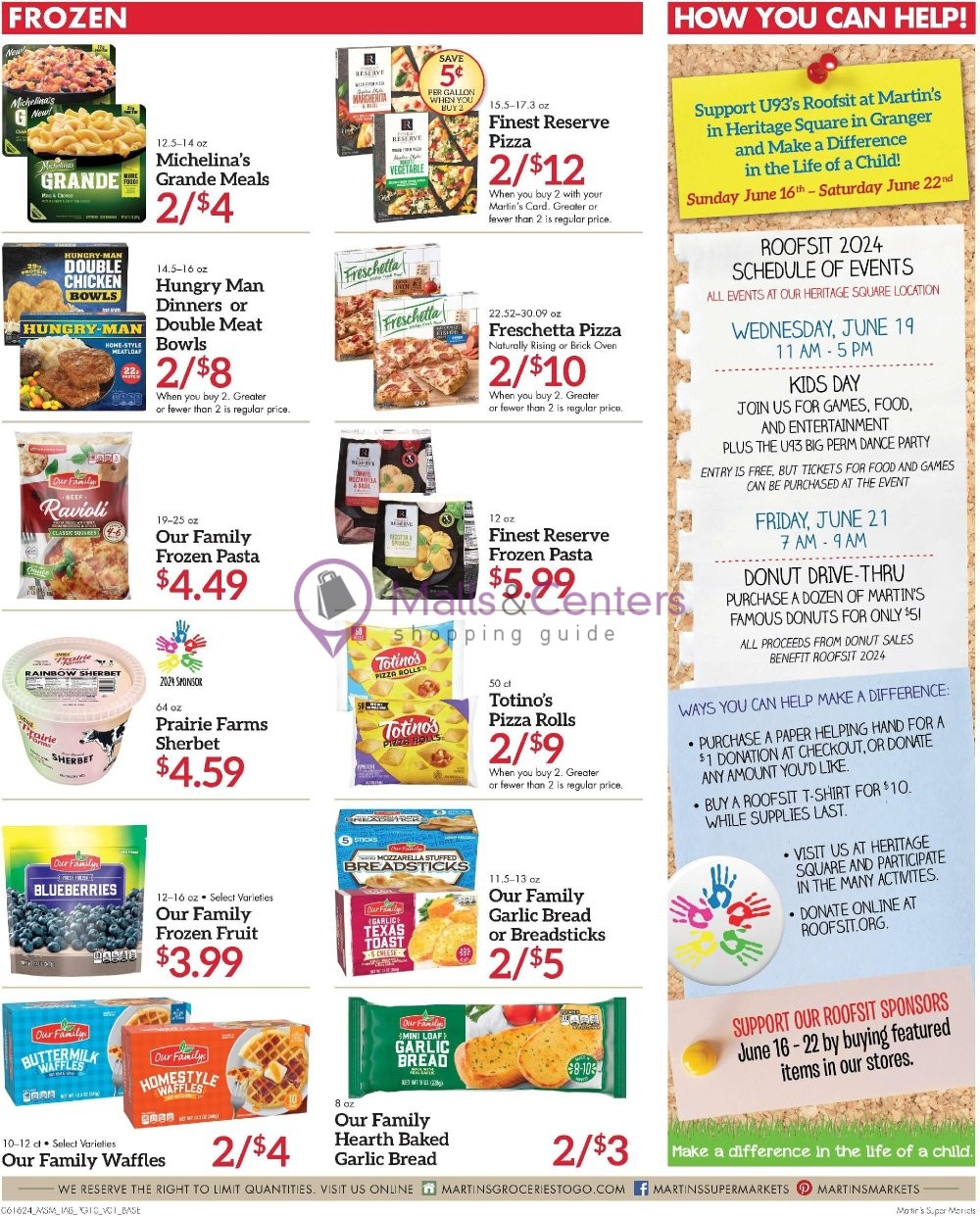 Weekly ad for Martin's Supermarket valid: 06/16/2024 - 06/22/2024, page 10