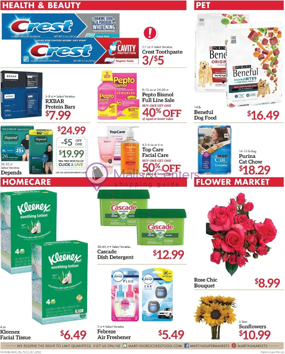 Weekly ad for Martin's Supermarket valid: 06/16/2024 - 06/22/2024, page 12