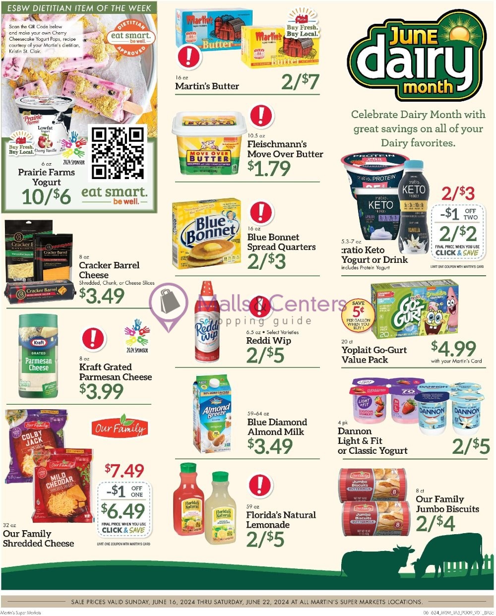 Weekly ad for Martin's Supermarket valid: 06/16/2024 - 06/22/2024, page 9