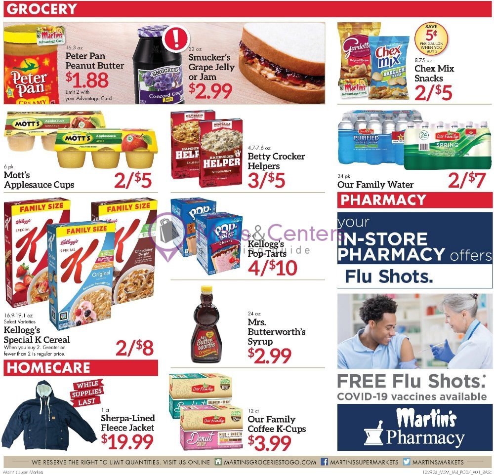 Martin's Supermarket Weekly ad valid from 10/29/2023 to 11/04/2023