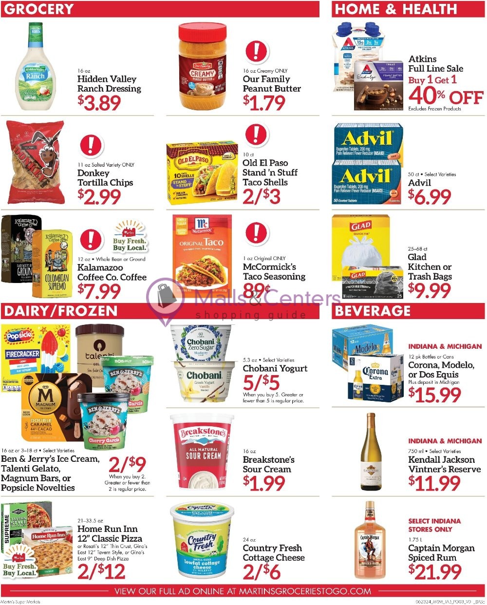 Weekly ad for Martin's Supermarket valid: 06/23/2024 - 06/29/2024, page 3