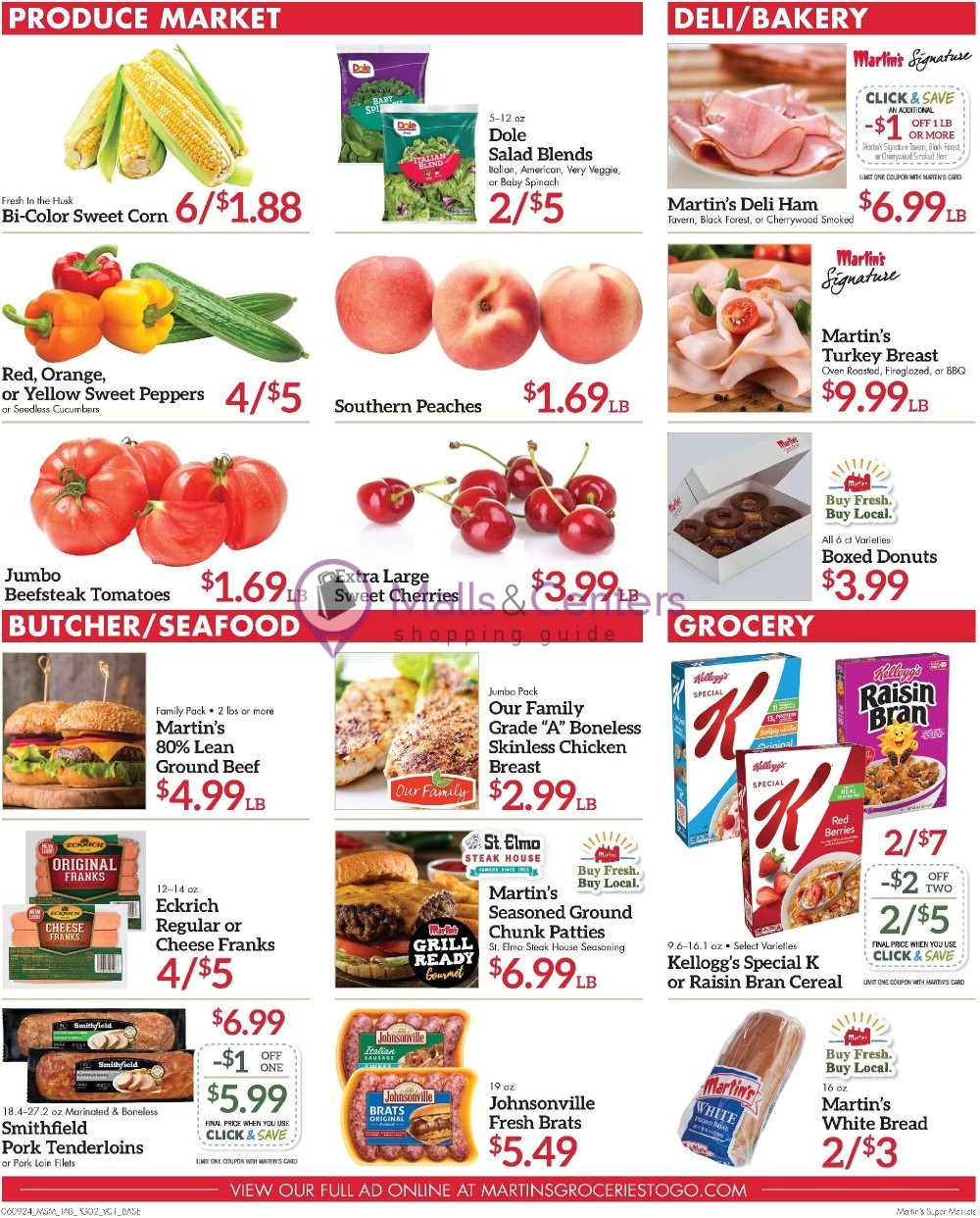 Weekly ad for Martin's Supermarket valid: 06/09/2024 - 06/15/2024, page 2