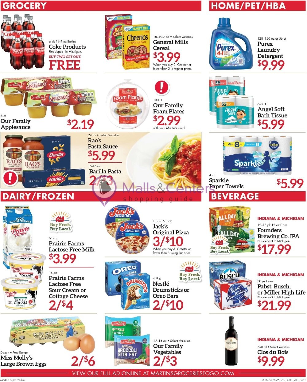 Weekly ad for Martin's Supermarket valid: 06/09/2024 - 06/15/2024, page 3